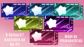 Vtuber / Streaming resources - ╰☆ Overlays