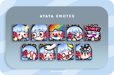 Vtuber / Streaming resources - ╰☆ Emotes